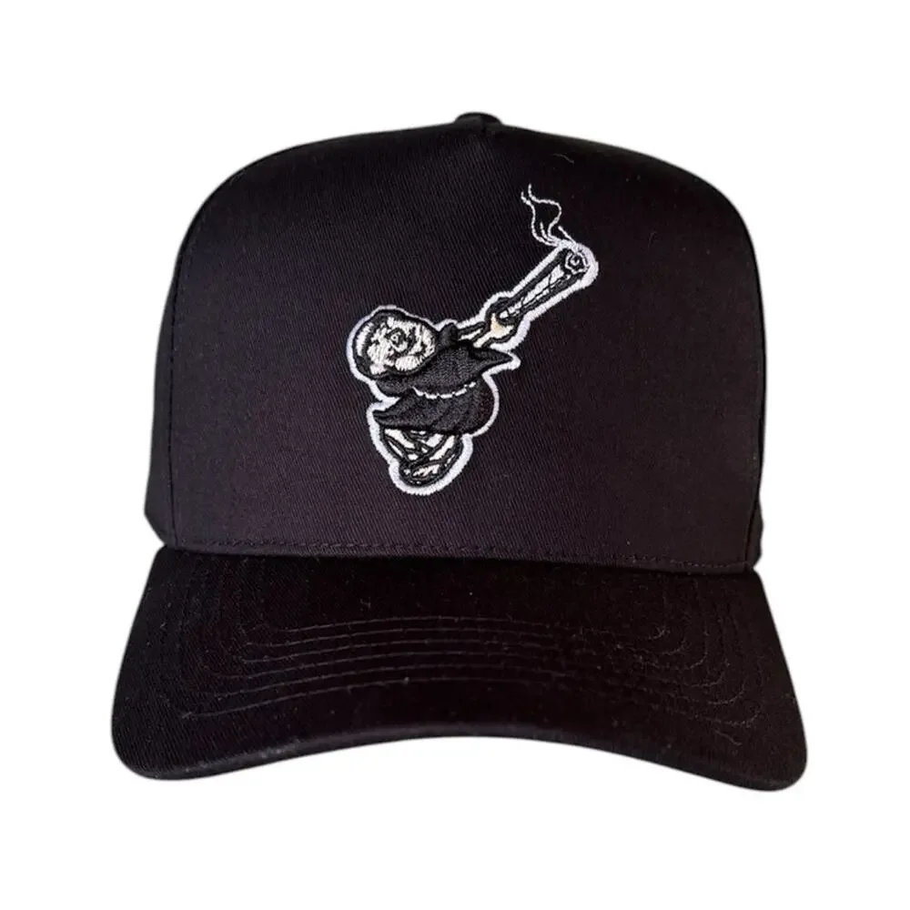 Banned Wagon San Diego Padres Fried Friars Black A-Frame Snapback Hat